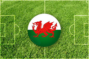 Image showing Wales football symbol