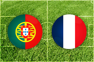 Image showing Portugal vs France