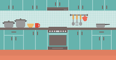 Image showing Background of kitchen.