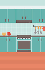 Image showing Background of kitchen.