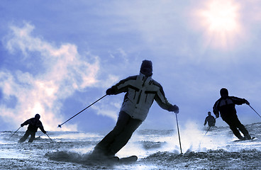 Image showing The Skier