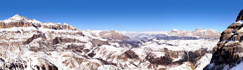 Image showing Dolomiti mountains,