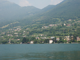 Image showing View of Lake Iseo