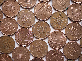 Image showing GBP Pound coins