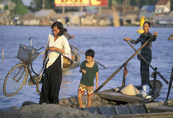 Image showing ASIA VIETNAM MEKONG DELTA TRANSPORT