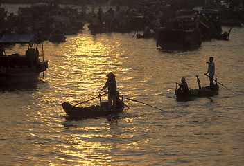 Image showing ASIA VIETNAM MEKONG DELTA FLOATING MARKET