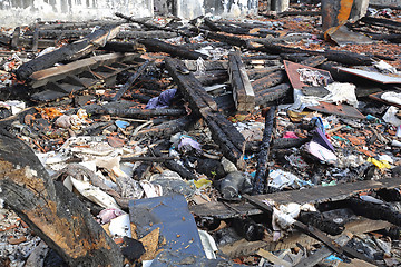 Image showing Debris in Garment Factory