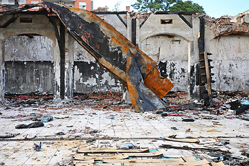 Image showing Roof Collapse