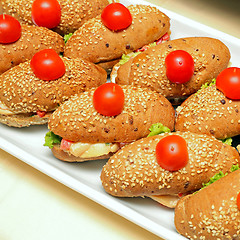 Image showing Sandwiches