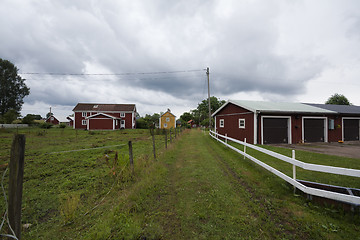 Image showing houses on the countryside