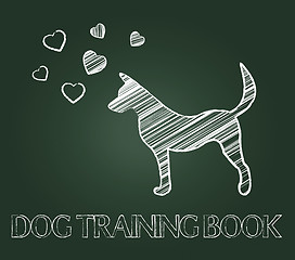 Image showing Dog Training Book Shows Teaching Skills And Education