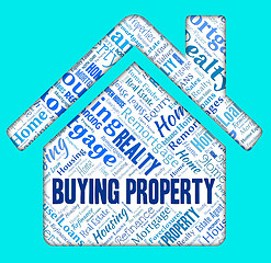 Image showing Buying Property Means Real Estate And Apartments