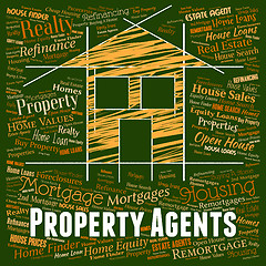 Image showing Property Agents Means Real Estate And Habitation