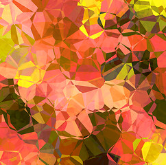 Image showing Abstract polygon pattern