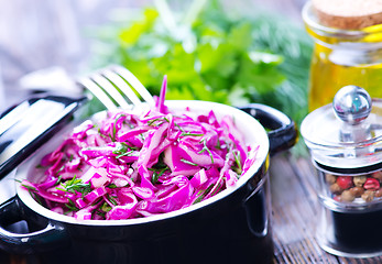 Image showing cabbage salad