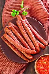 Image showing sausages