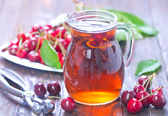 Image showing cherry juice
