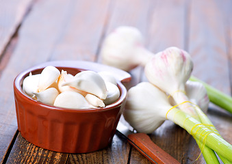 Image showing fresh garlic