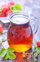 Image showing strawberry drink