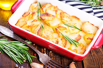 Image showing baked potato 