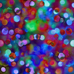 Image showing Abstract unfocus lights background
