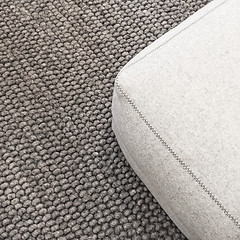 Image showing Soft seat on gray carpet