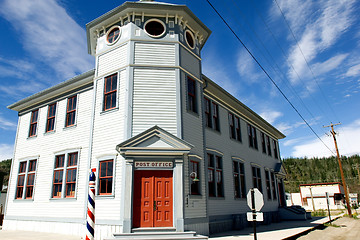 Image showing Dawson city post office