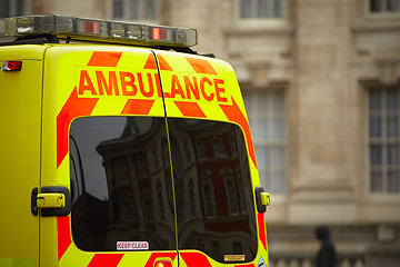 Image showing Emergency ambulance car