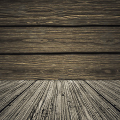 Image showing old wooden background