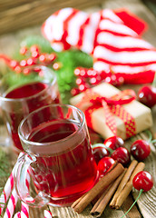 Image showing Christmas drink