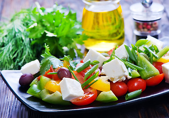 Image showing greek salad