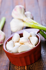 Image showing fresh garlic