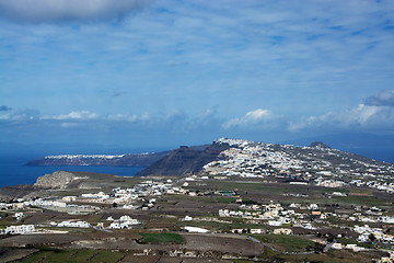 Image showing Landscape at Santorini, Greece