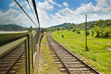 Image showing Train in Sri Lanka