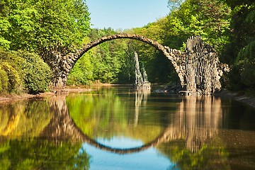 Image showing Arch bridge in Germany