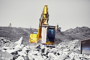 Image showing Excavators