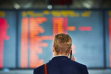 Image showing Man at the airport