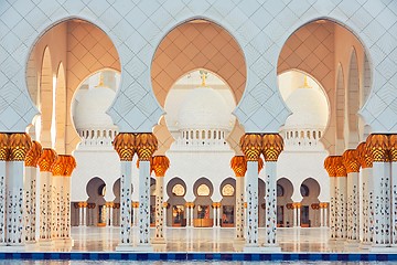 Image showing Mosque in Abu Dhabi