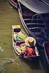 Image showing Floating market