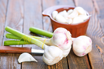 Image showing fresh garlic