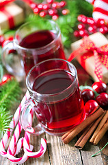 Image showing Christmas drink