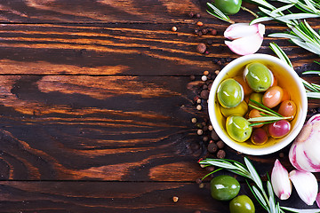 Image showing olive oil