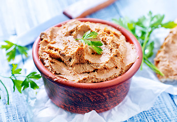 Image showing liver pate