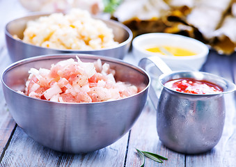 Image showing ingredients for dolma