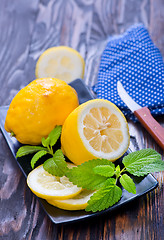 Image showing fresh lemon
