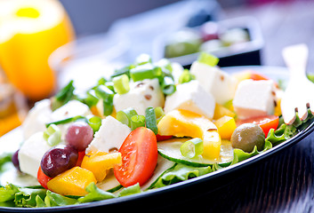 Image showing greek salad