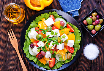 Image showing greek salad