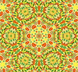 Image showing Bright watercolor pattern