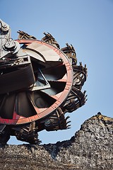 Image showing Huge mining machine