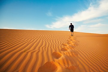 Image showing Lonely in desert